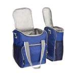 Lonchera doble camille, merchandising empresarial con terminados y colores institucionales