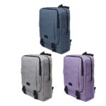 Opciones económicas en merchandising empresarial y de aceptable calidad, mochila peter