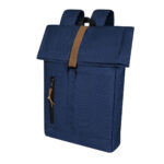 Artículos promocionales con materiales de calidad y terminados finos, mochila maciez azul