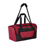 Regalos corporativos funcionales, para transportar y con excelente imagen, maleta cardiff rojo