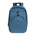 Merchandising empresarial pensado para mantener una imagen profesional, mochila doku azul