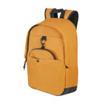 Mochila doku amarillo, artículos promocionales que reflejan compromiso y atención al detalle