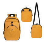 Artículos promocionales sencillos pero efectivos para fortalecer tu marca, mochila doku amarillo