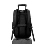 Mochila badan negro, merchandising empresarial con enfoque práctico y excelente imagen