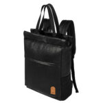Artículos personalizados creados para mejorar la presencia visual de tu marca, mochila friska negro