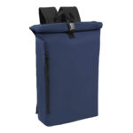 Propuestas de merchandising empresarial con diseño clásico y flexible, mochila jornet azul