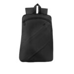 Mochila ebele negro, opciones modernas en merchandising empresarial con presentación profesional
