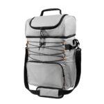 Modelos versátiles de regalos promocionales adecuados para distintos giros de negocio, hielera trolley olwen gris