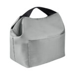 Selección fina de productos promocionales con materiales de calidad, lonchera college gris