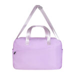 Maleta terved morado, merchandising empresarial con equilibrio entre costo, calidad y diseño