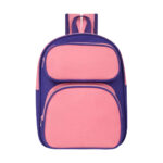 Diseños simples en artículos promocionales con resultados de calidad, mochila tami rosa