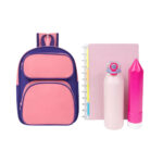 Mochila tami rosa, artículos personalizados elaborados con materiales seleccionados