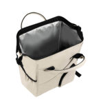 Mochila-lonchera vertex gris, productos promocionales de uso cotidiano que mantienen viva la identidad de tu marca