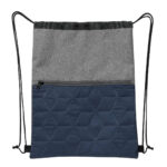 Artículos promocionales que reflejan compromiso y atención al detalle, bolsa-mochila malora azul
