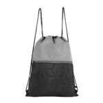 Bolsa-mochila malora negro, artículos de merchandising empresarial con presentación refinada y empaque profesional