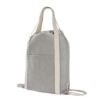 Regalos promocionales con impresión o sin ella, llévatelos como quieras, bolsa-mochila vatt gris