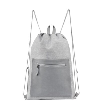 Regalos promocionales fabricados con control de calidad y atención al detalle, bolsa-mochila nuvem