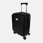Merchandising empresarial con terminados y colores institucionales, maleta viaggio