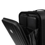 Maleta viaggio negro, línea práctica de merchandising empresarial con variedad de estilos