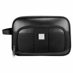 Neceser benares negro, regalos corporativos fabricados con materiales seleccionados y resistentes