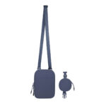 Artículos de merchandising empresarial que complementan la presencia de tu marca, mini bolsa michel azul