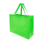 Bolsa basko verde, línea de merchandising para empresas con diseños prácticos y actuales