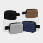Merchandising para empresas diseñado para mantener la presencia de tu marca, bolsa cangurera james