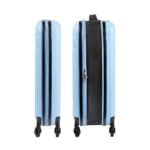 Regalos publicitarios con equilibrio entre costo, presentación y reputación, maleta trolley klink azul