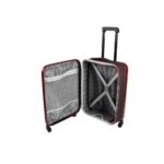 Maleta trolley klink rojo, regalos corporativos con atención especial en los detalles de impresión
