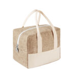 Merchandising para empresas desarrollado para campañas a largo plazo, lonchera leinen beige