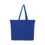 Bolsa scandola azul, artículos publicitarios con imagen elegante y terminados únicos