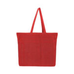 Bolsa scandola rojo, artículos promocionales con presentación elegante y fina
