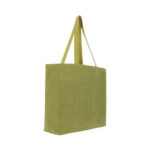 Merchandising empresarial con distintas opciones de personalización, bolsa scandola verde