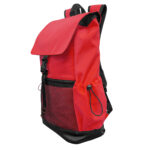 Alternativas de regalos corporativos prácticos y representativos, mochila antur rojo