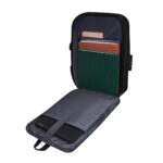 Artículos promocionales con materiales de calidad y terminados finos, mochila turtar negro