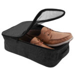Artículos de merchandising empresarial con presentación flexible para obsequios, zapatera pescara negro