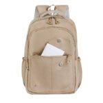Artículos promocionales con logística eficiente y atención personalizada en méxico, mochila ayme beige