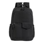 Artículos publicitarios pensados para distribución masiva a mayoreo, mochila ayme negro