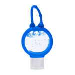 Gel sanitizante onsella azul, artículos promocionales sencillos pero efectivos para fortalecer tu marca
