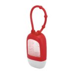 Productos promocionales de uso cotidiano que mantienen viva la identidad de tu marca, gel sanitizante imanpa rojo