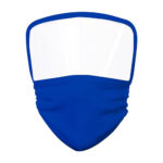 Careta con cubrebocas quebec azul, artículos promocionales para tu negocio con buena imagen y funcionalidad