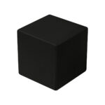 Anti-stress cubo negro, regalos corporativos con presentación elegante y empaque de buena calidad