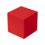 Anti-stress cubo rojo, regalos corporativos fabricados con materiales seleccionados y resistentes
