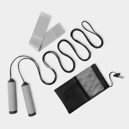 Set fitness fortia, merchandising para empresas con atención personalizada y entrega puntual