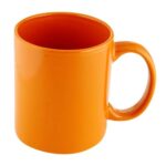 Taza espirit naranja, línea de merchandising para empresas con diseños prácticos y actuales