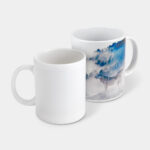 Línea de merchandising para empresas con diseños prácticos y actuales, taza para sublimar frisia