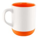 Soluciones en merchandising empresarial pensadas para diferentes giros comerciales, taza annecy naranja