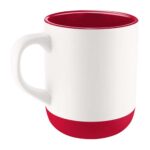 Taza annecy rojo, línea renovada de artículos promocionales con terminados de calidad