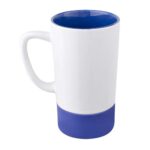 Taza gillen azul, regalos corporativos con atención especial en los detalles de impresión