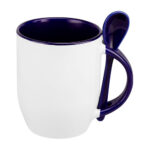 Artículos publicitarios con imagen elegante y terminados únicos, taza para sublimar margao azul